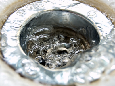 gurgling drain