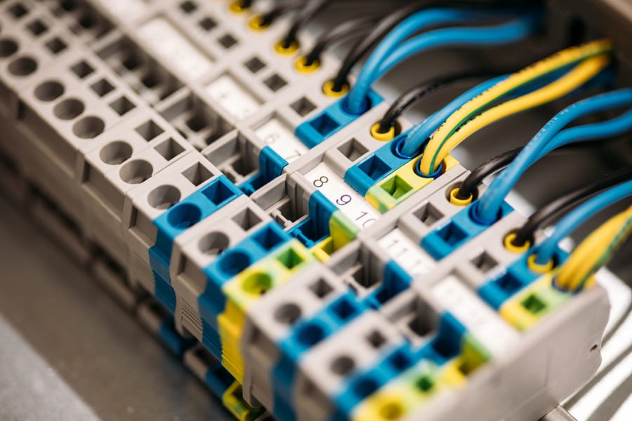 Electrical fuse box.